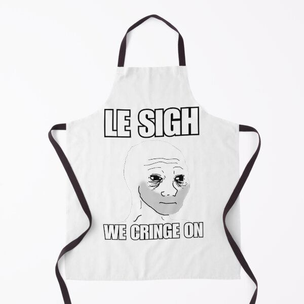 Item preview, Le Sigh We Cringe On Wojak Version designed and sold by ElBarto17.