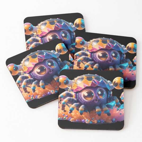 Item preview, Cute alien spider  designed and sold by StickerificArt.