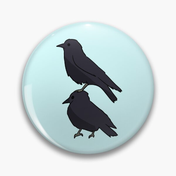 Item preview, Two crows designed and sold by Mayarart.