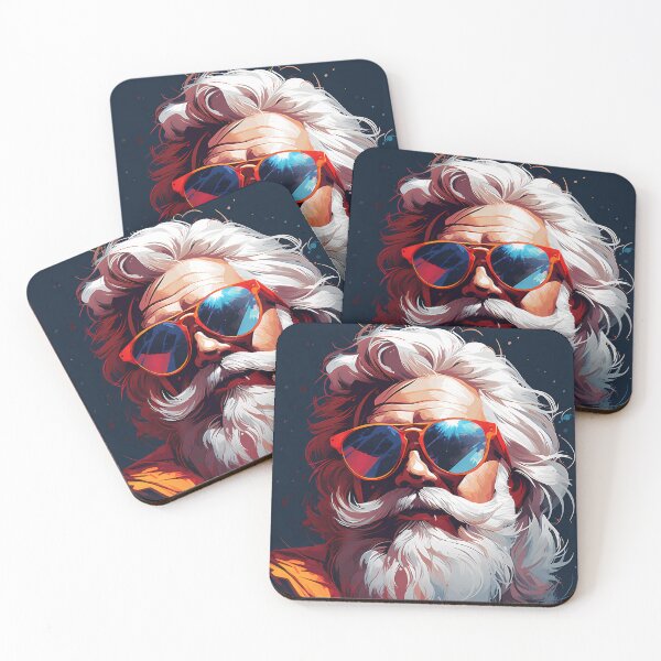 Item preview, Hip Groovy Santa Shades Sunglasses Christmas in July designed and sold by NearlyNow.