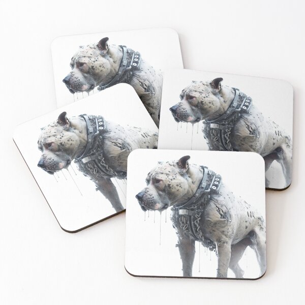 Item preview, Cyberpunk Zombie American Bully Dog designed and sold by Xylos247.