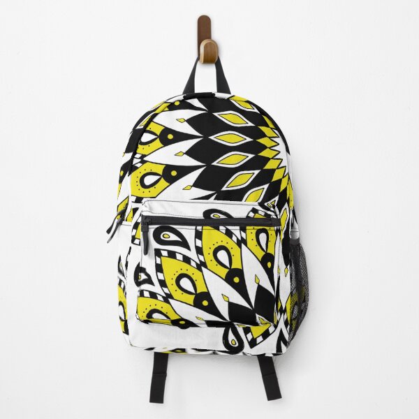 Item preview, Yellow White Black Mandala designed and sold by Sun-Soles.