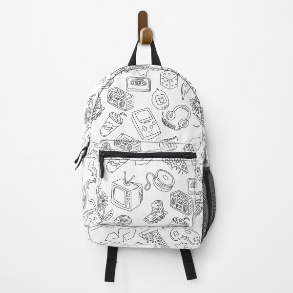 Item preview, 90's doodle print designed and sold by mplantart.