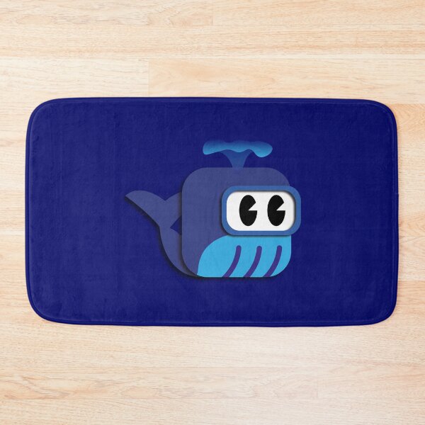 Item preview, Cartoon style whale with papercut effect designed and sold by LuisAl1600.
