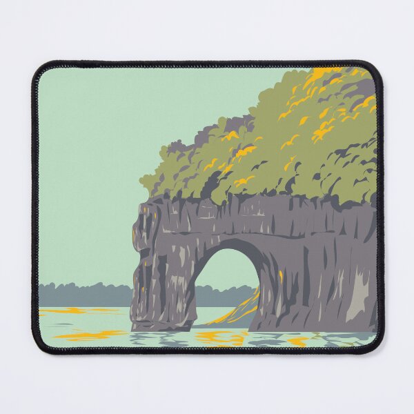 Item preview, Elephant Trunk Hill in Guilin Guangxi China WPA Art Deco Poster designed and sold by patrimonio.