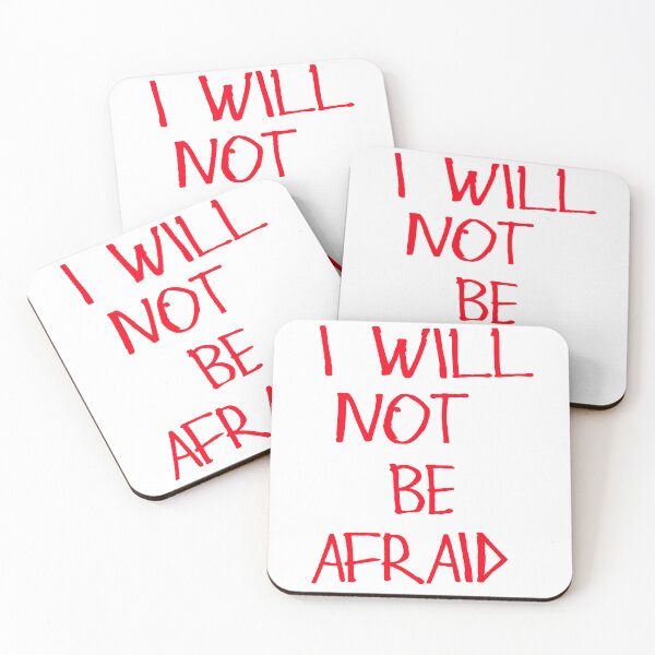 Item preview, I Will Not Be Afraid designed and sold by kinpirks.