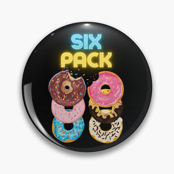 Item preview, SIX PACK DONUT ART  designed and sold by U-mule.