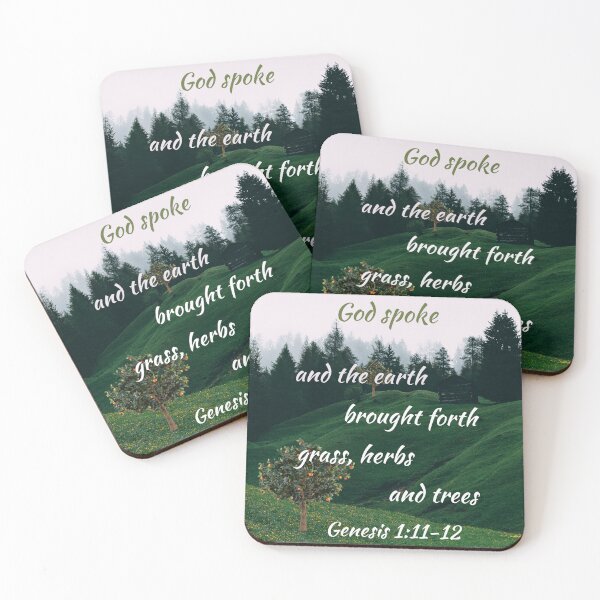 Item preview, Third day of Creation ~ Part 2 grass plants trees Genesis 1:11-12 designed and sold by RhondaCGoins.
