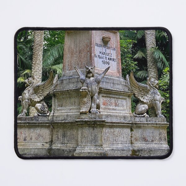 Item preview, Impressive stone monument in the botanical gardens of Furnas, Sao Miguel designed and sold by Susan Gallup.