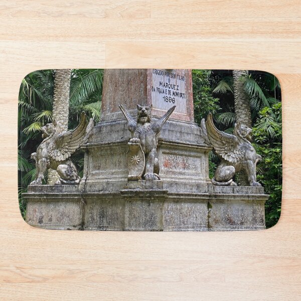 Item preview, Impressive stone monument in the botanical gardens of Furnas, Sao Miguel  designed and sold by Susan Gallup.