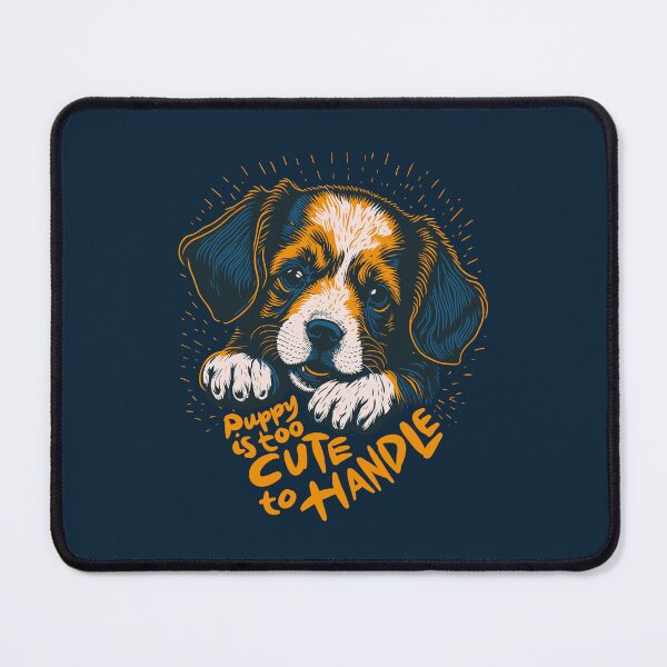 Item preview, The puppy is too cute to handle designed and sold by IcalsaidArt.