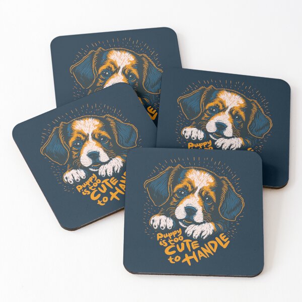 Item preview, The puppy is too cute to handle designed and sold by IcalsaidArt.