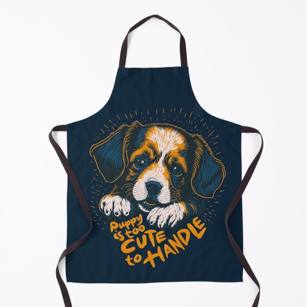 Item preview, The puppy is too cute to handle designed and sold by IcalsaidArt.