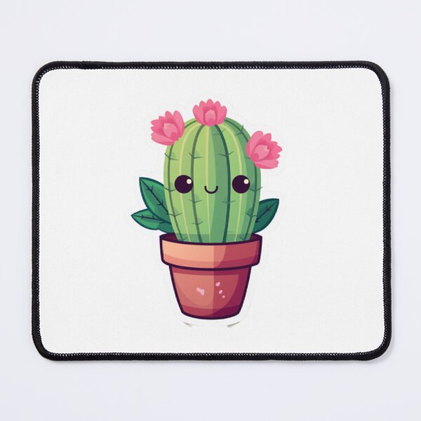 Aperçu de l'œuvre Cactus mignon avec fleur créée et vendue par EndlessOasis.