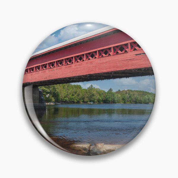 Item preview, Covered Bridge designed and sold by Eunice Gibb.