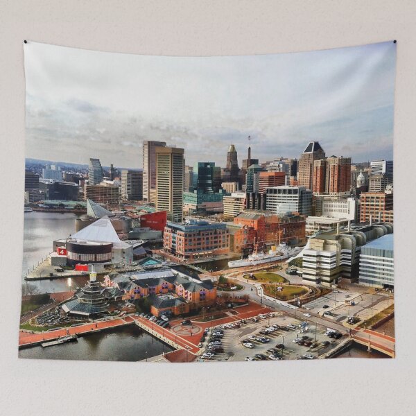 Item preview, Baltimore Inner Harbor designed and sold by Polly Peacock.
