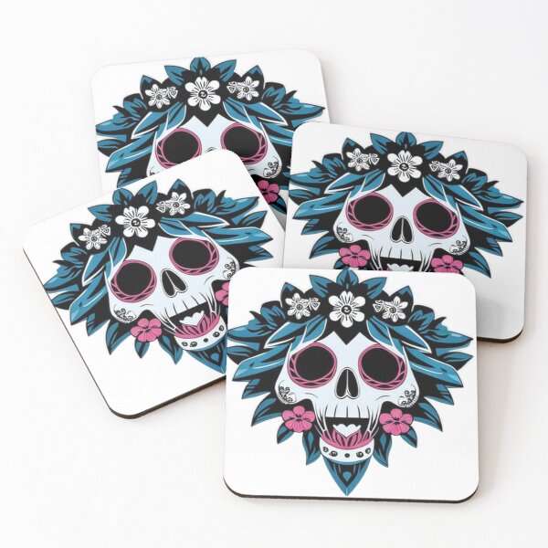 Item preview, happy skull 8 designed and sold by MariluValdez.
