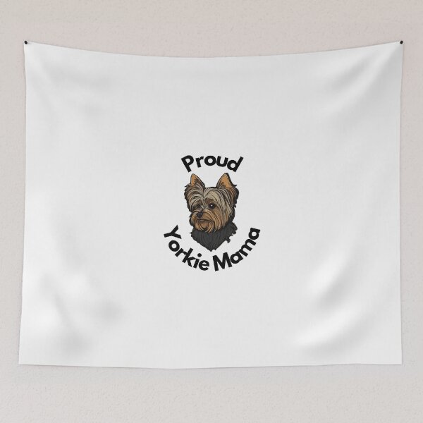 Item preview, Proud Yorkie Mama designed and sold by DidouAndLique.