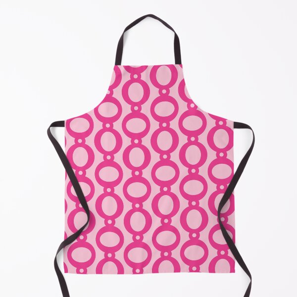 Item preview, Retro Chain Belt Pattern Hot Pink on Pink designed and sold by tonymagnerart.