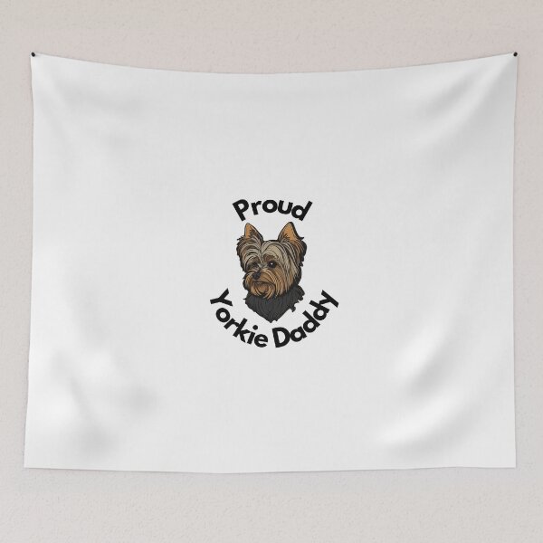 Item preview, Proud Yorkie Daddy designed and sold by DidouAndLique.