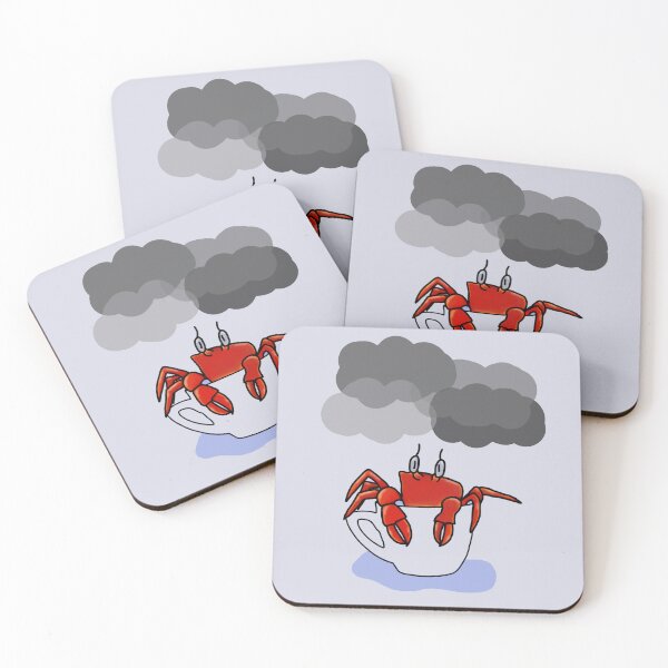 Item preview, Crab in a Mug on a Cloudy Day designed and sold by Emily Sleeth.