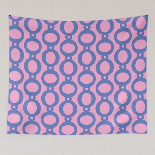 Item preview, Retro Chain Belt Pattern Pink and Purple designed and sold by tonymagnerart.