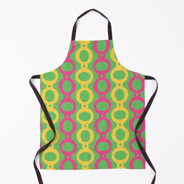 Item preview, Retro Chain Belt Pattern Pink Yellow and Green designed and sold by tonymagnerart.