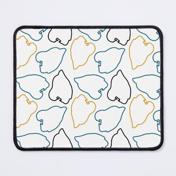 Item preview, Jaguars Pattern, White Background designed and sold by brittlouise.