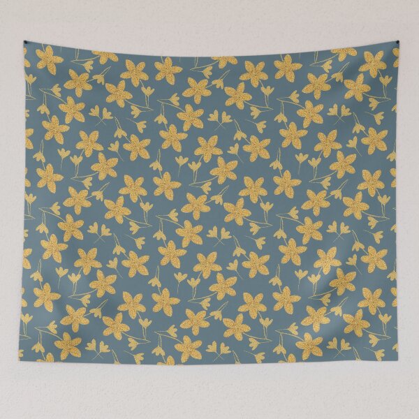 Item preview, Buttercup on Blue designed and sold by DesignbyMelissa.