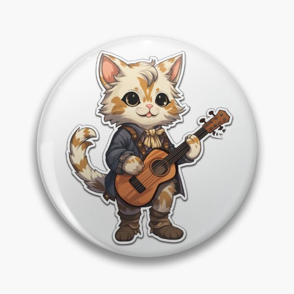 Item preview, Meowstro the Melodic designed and sold by QuestingCloset.
