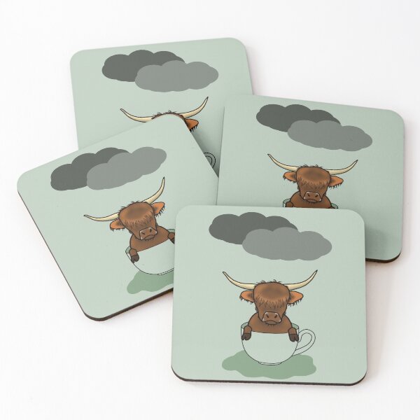 Item preview, Highland Cow in a Mug designed and sold by Emily Sleeth.