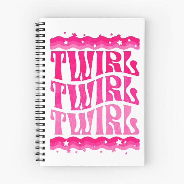 Item preview, Pink Retro Twirl | Groovy Design for Baton Twirlers | Twirling Accessories designed and sold by Peppermintmama.