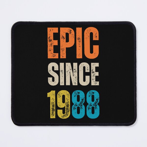 Item preview, Epic since 1988 - vintage birthday gift - birth year classic design designed and sold by Uplife-MyStore.