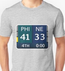 EAGLES SUPER BOWL CHAMPS (Scoreboard- 41-33) Unisex T-Shirt