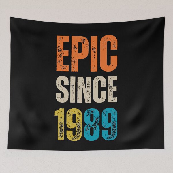 Item preview, Epic since 1989 - vintage birthday gift - birth year classic design designed and sold by Uplife-MyStore.
