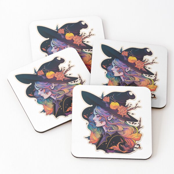 Item preview, Vibrant Halloween Witch designed and sold by nashthrift.