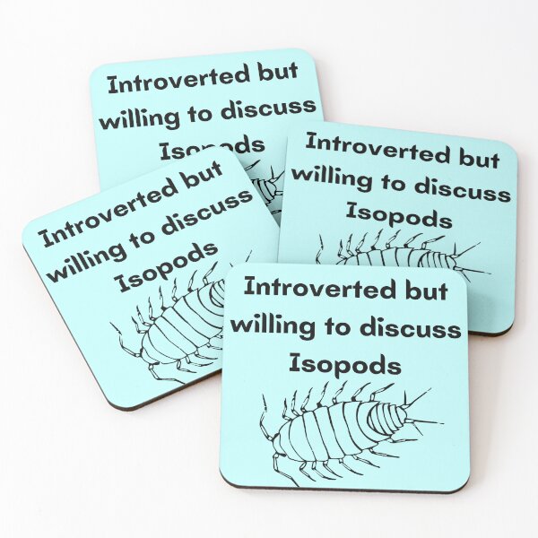 Item preview, Introverted Isopods Version 2 designed and sold by Ashley Gagnon.
