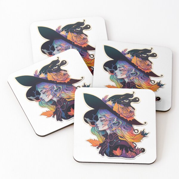 Item preview, Vibrant Halloween Witch designed and sold by nashthrift.
