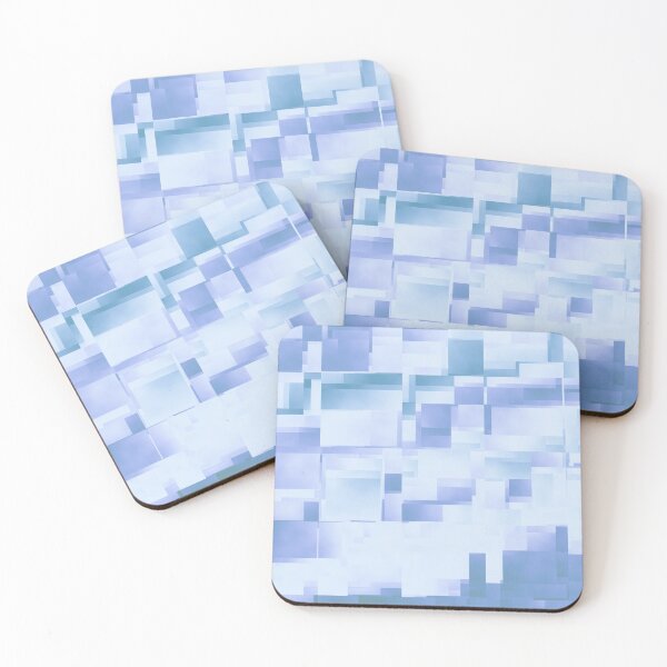 Item preview, Blue Cityscape Abstract designed and sold by pinkal.