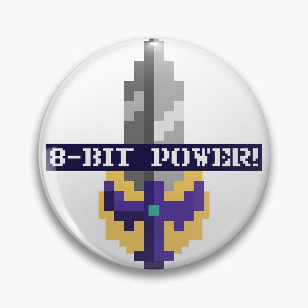 Item preview, 8-Bit Power | Arcade Retro Vintage Gamer Old School Gaming designed and sold by lildoodleshirts.