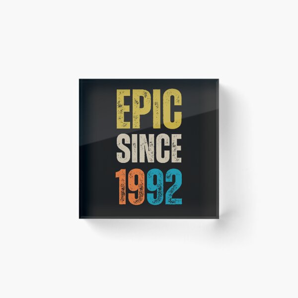 Item preview, Epic since 1992 - vintage birthday gift - birth year classic design designed and sold by Uplife-MyStore.