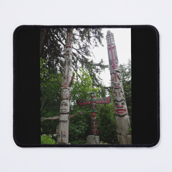Item preview, Totem Poles Vancouver Canada designed and sold by Passion4Travel.