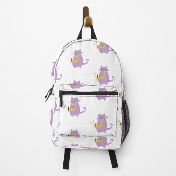 Item preview, Melodic Cat Playing Saxophone designed and sold by khachiche.