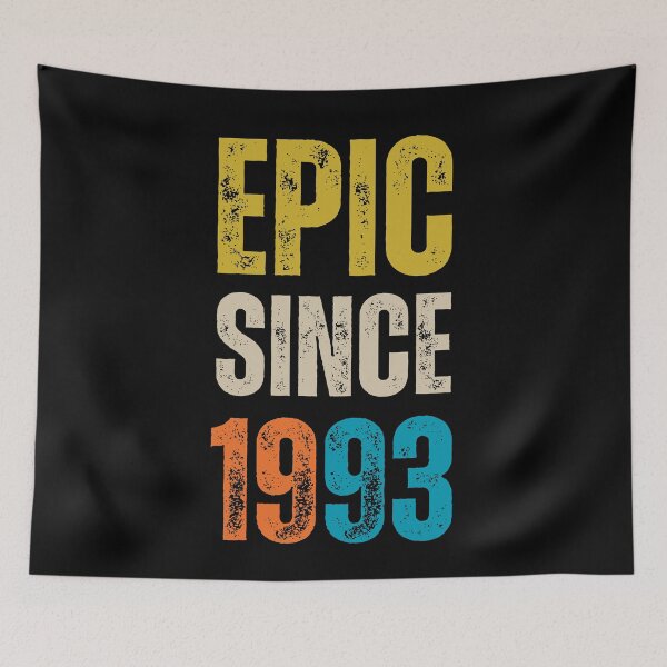 Item preview, Epic since 1993 - vintage birthday gift - birth year classic design designed and sold by Uplife-MyStore.
