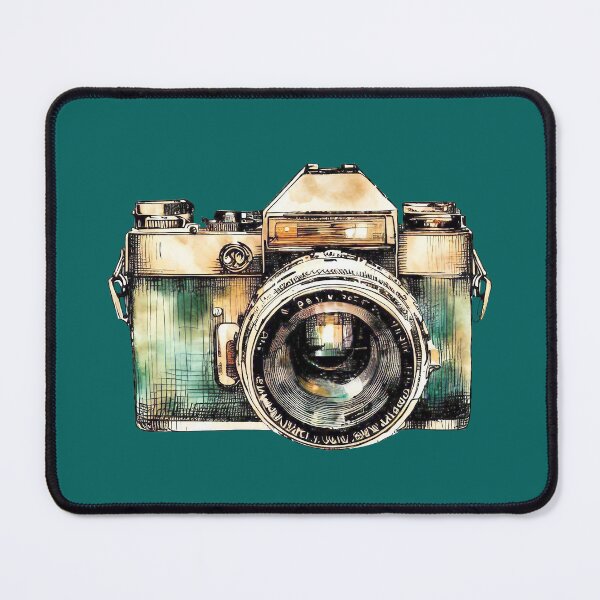 Item preview, Retro 35mm Camera Drawing Isolated designed and sold by Retro Art Factory.