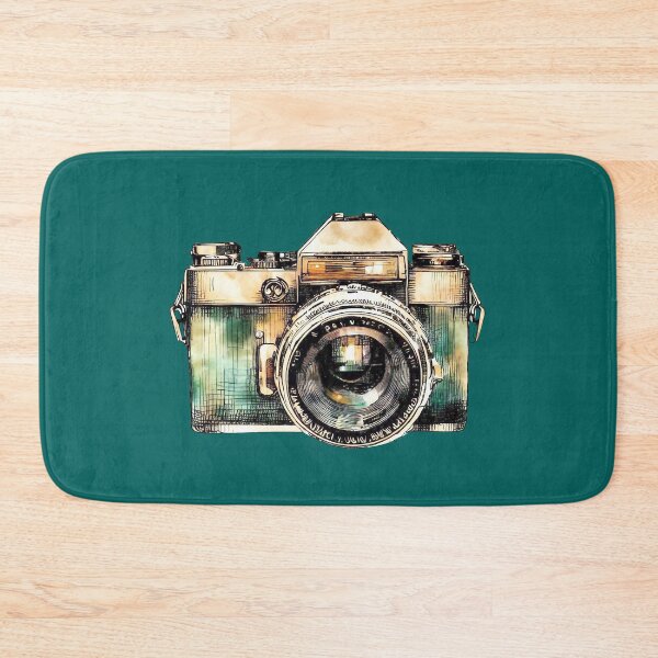 Item preview, Retro 35mm Camera Drawing Isolated designed and sold by Retro Art Factory.