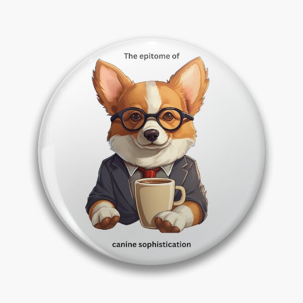 Item preview, Corgi With Glasses designed and sold by StorylineStyle.