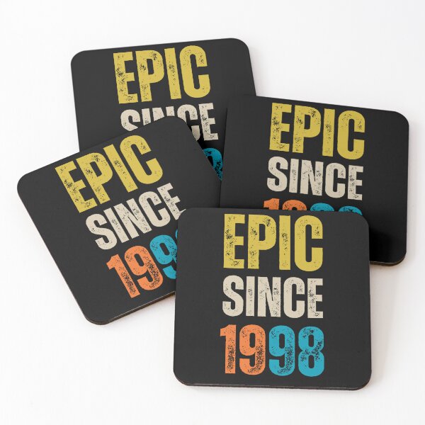 Item preview, Epic since 1998 - vintage birthday gift - birth year classic design designed and sold by Uplife-MyStore.