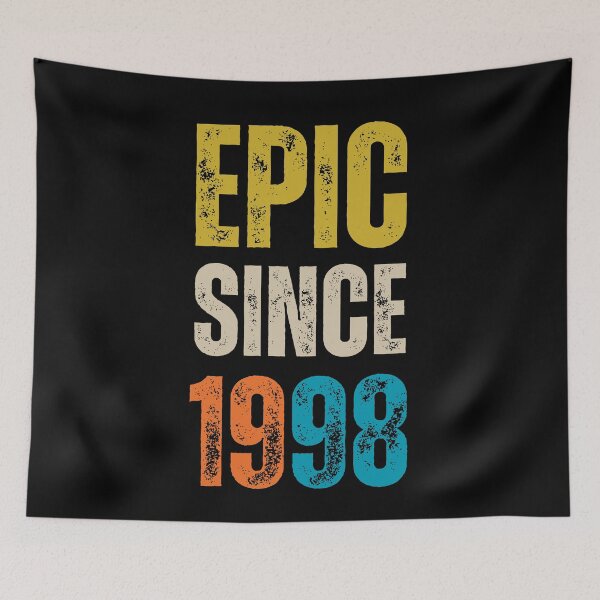 Item preview, Epic since 1998 - vintage birthday gift - birth year classic design designed and sold by Uplife-MyStore.