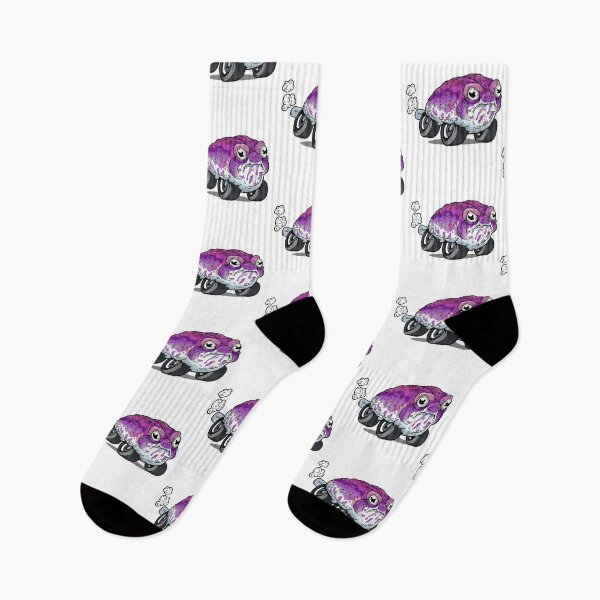 Item preview, Pink Toadster Roadster Toad on Wheels! designed and sold by iduzarts.